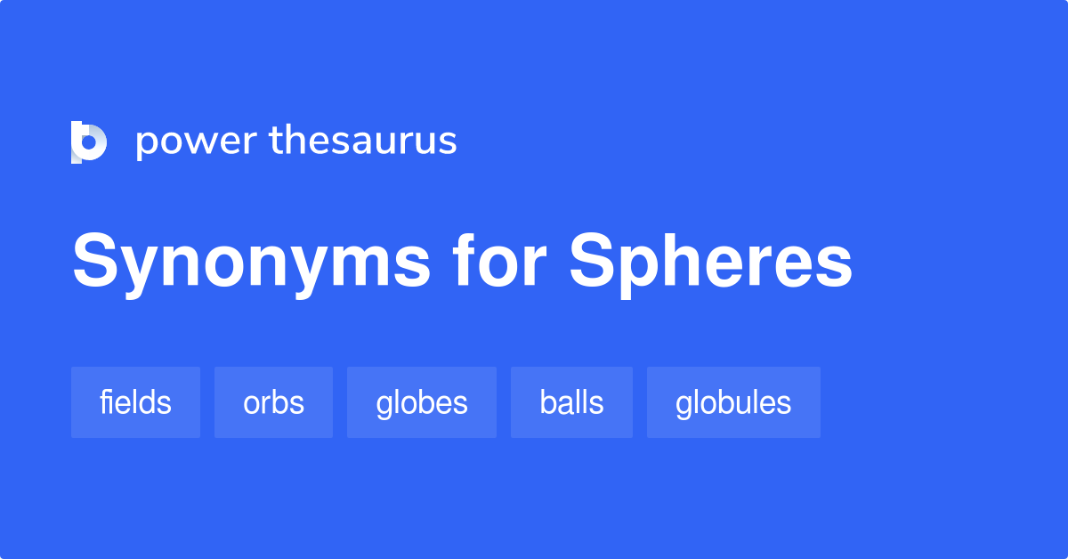 spheres synonym