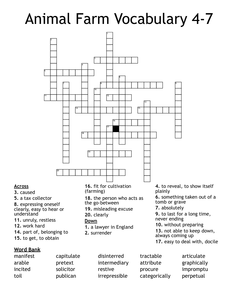 show plainly crossword