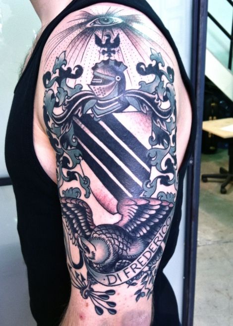 tattoo coat of arms