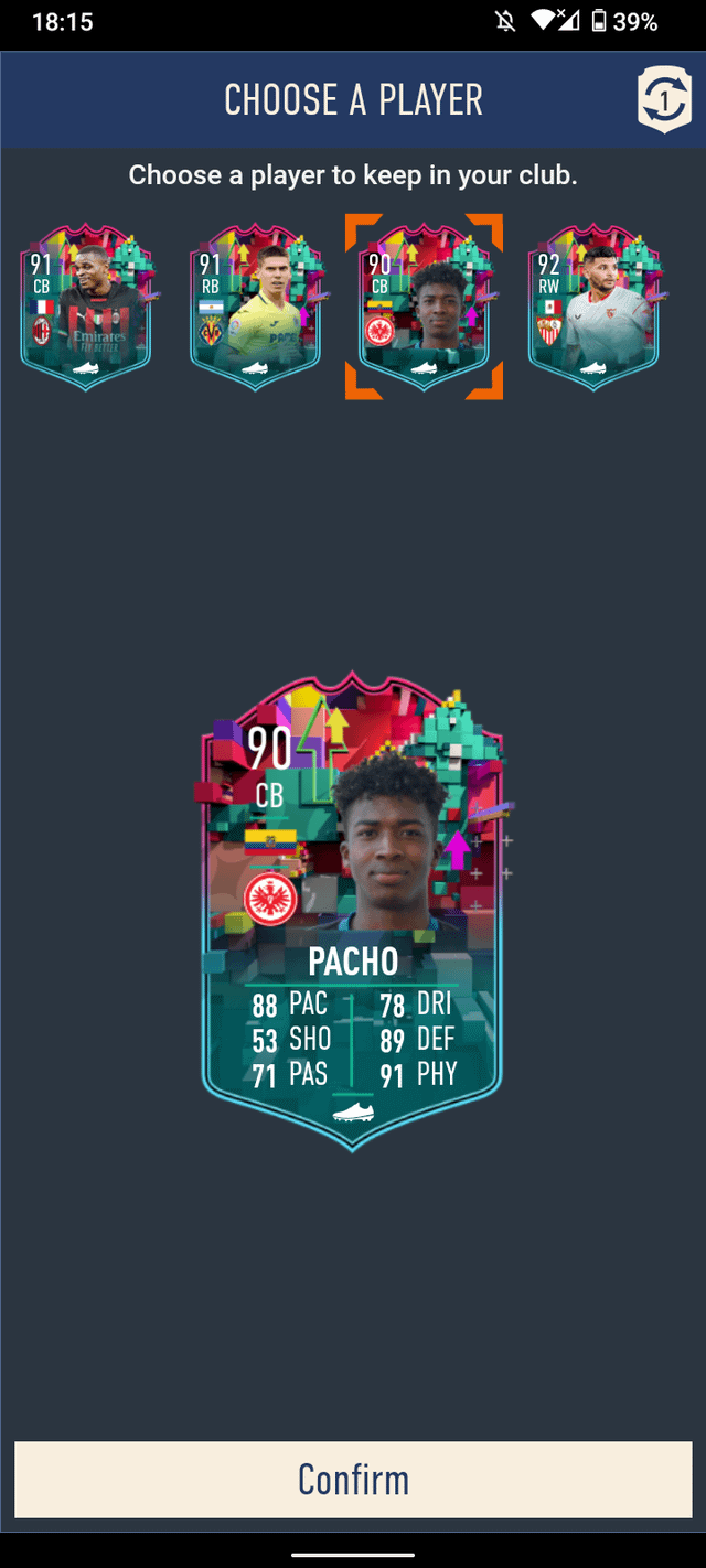 level up player pick sbc