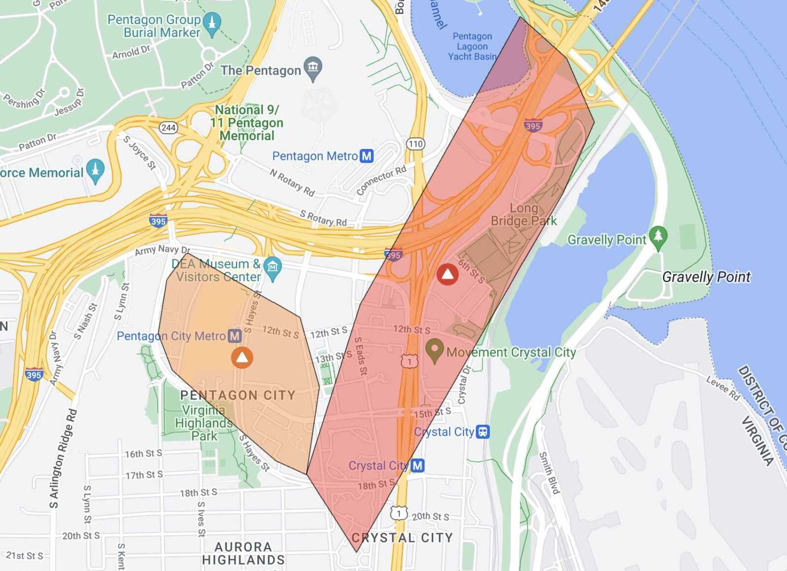 power outage in arlington va