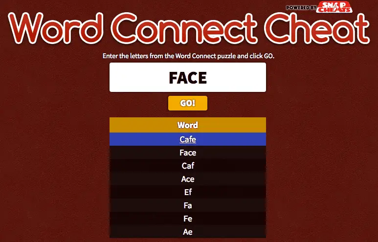 word connect cheat