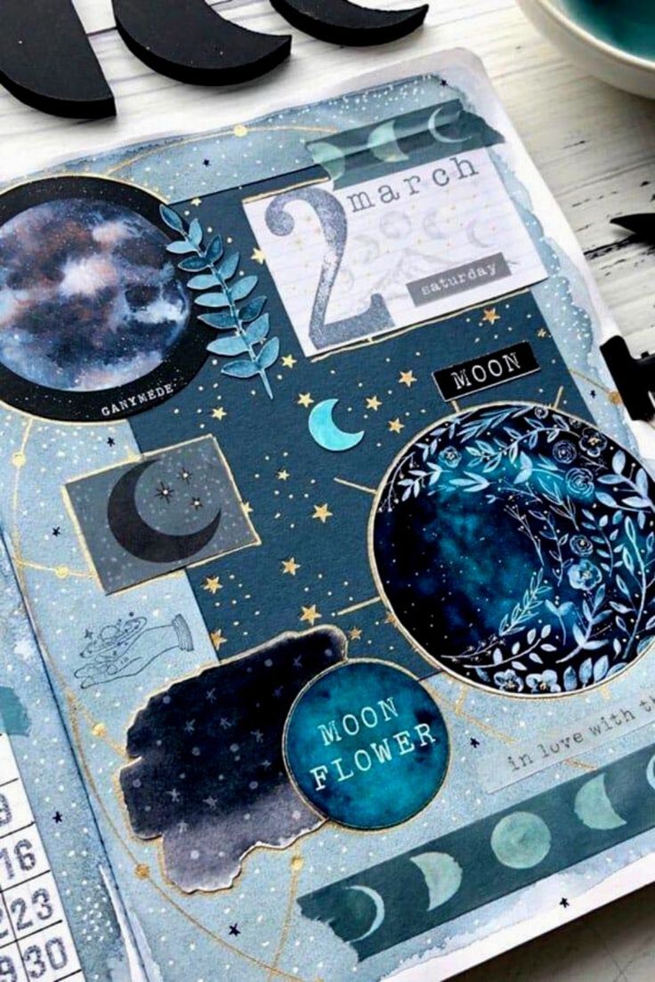 scrapbook ideas galaxy