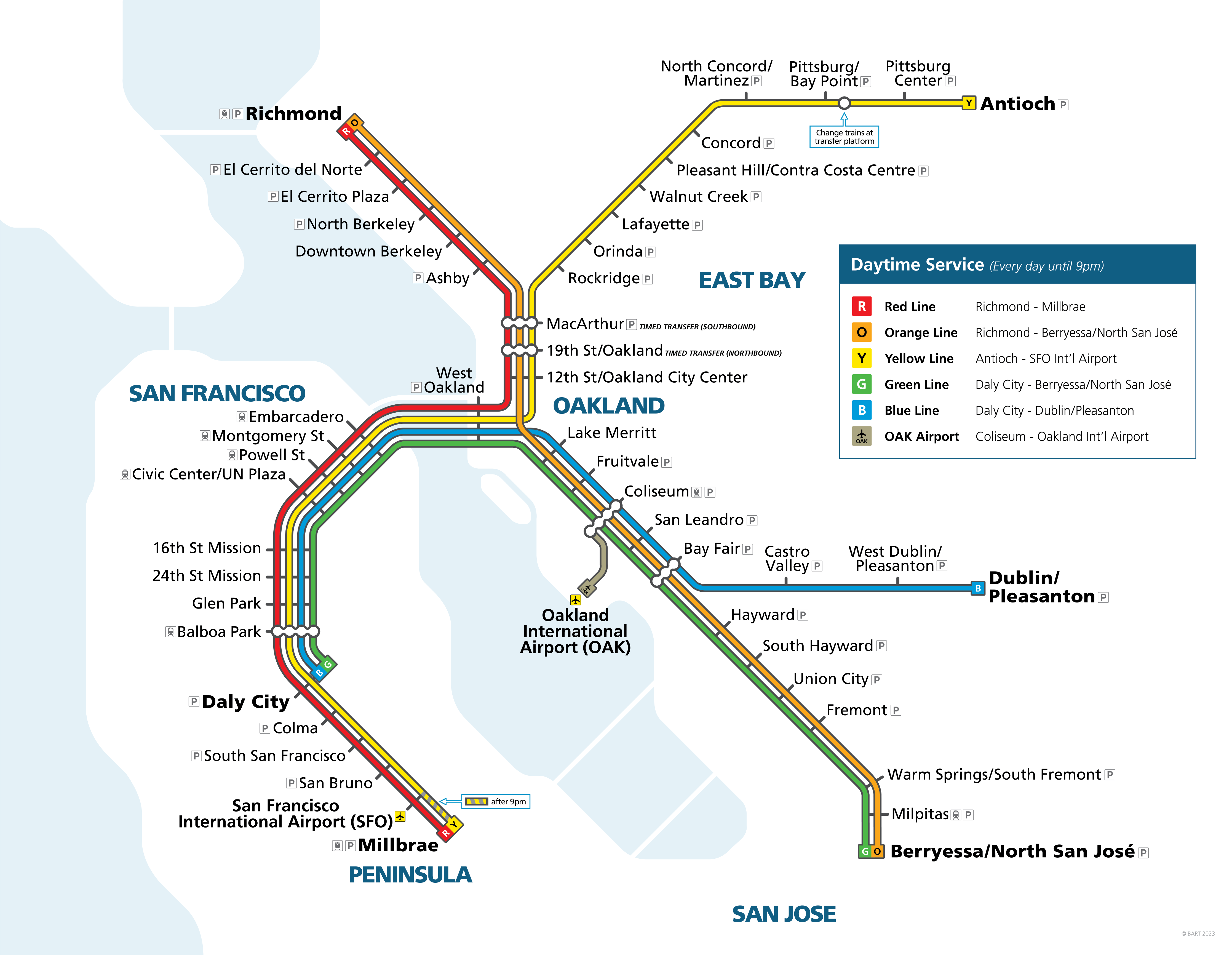 yellow line schedule