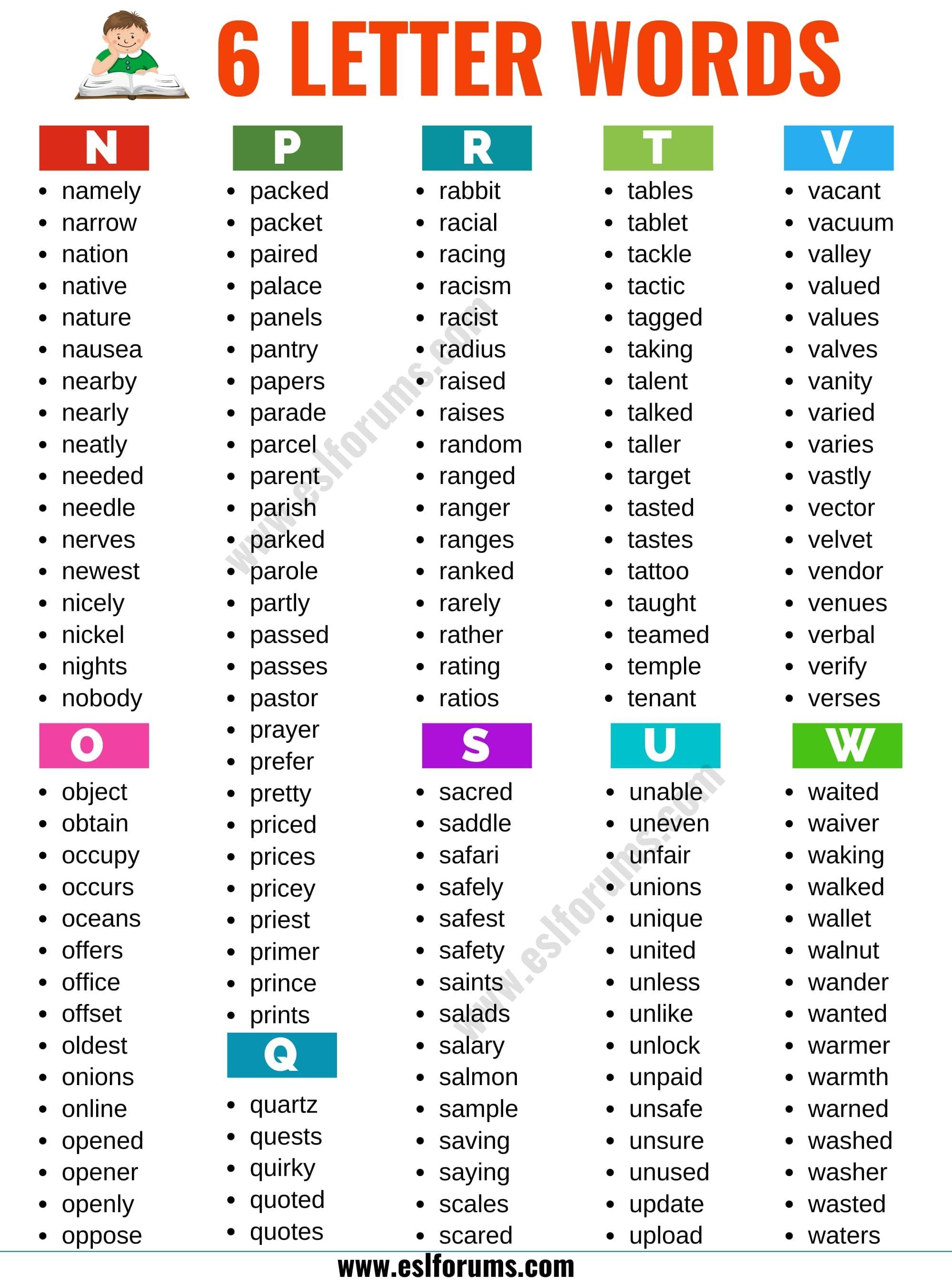 6 letter words starting with r e