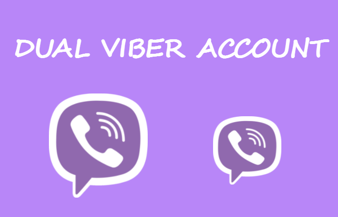 two viber accounts on dual sim iphone