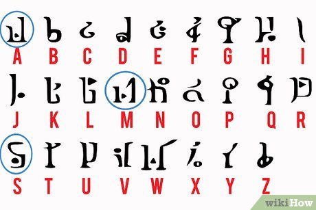 hylian alphabet