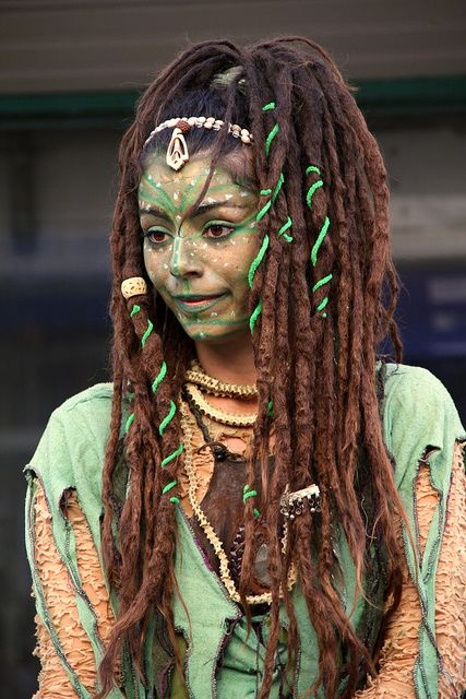 halloween costume dreadlocks