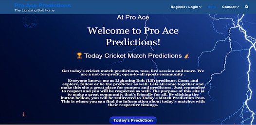 pro ace cricket prediction