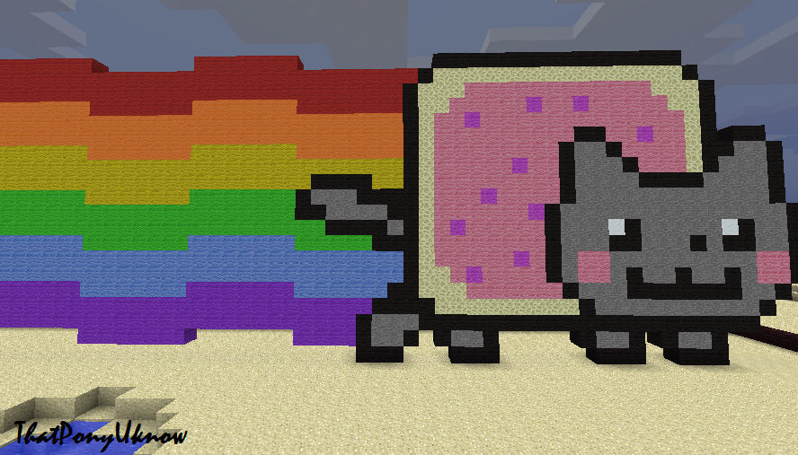 nyan minecraft