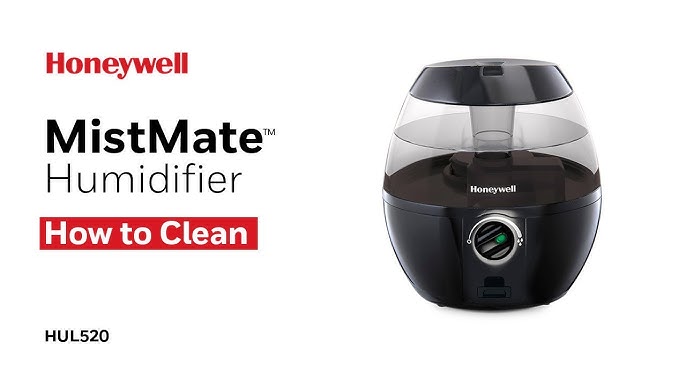 how to clean humidifier honeywell