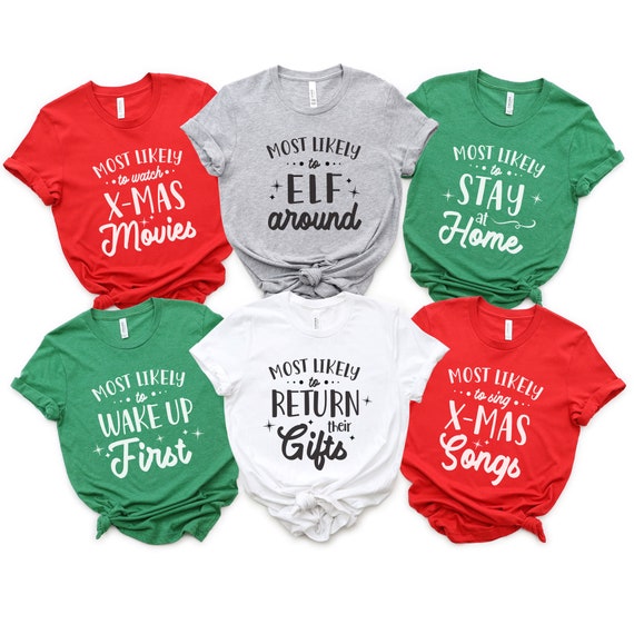 funny family christmas shirts