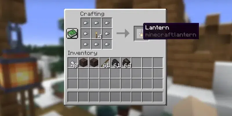lanterns minecraft