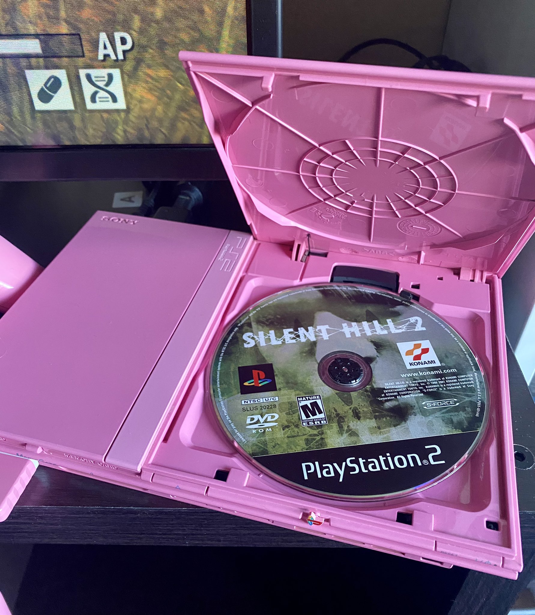 pink ps2