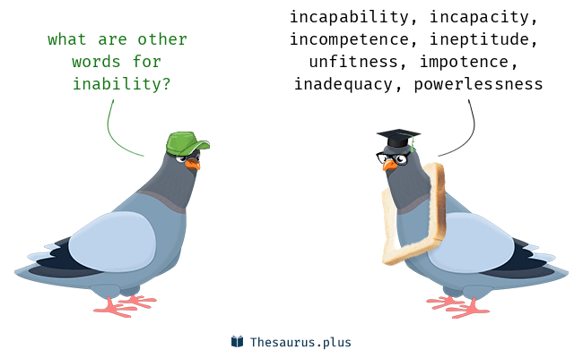 inability synonyms