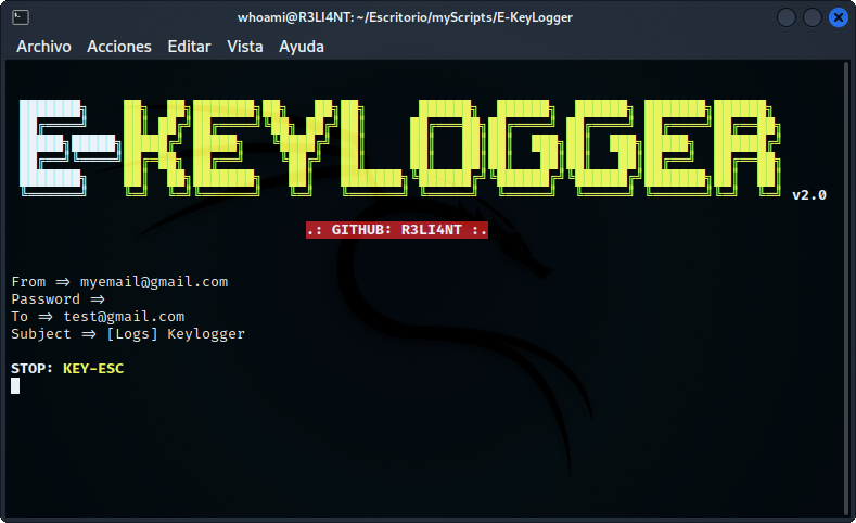 keylogger github