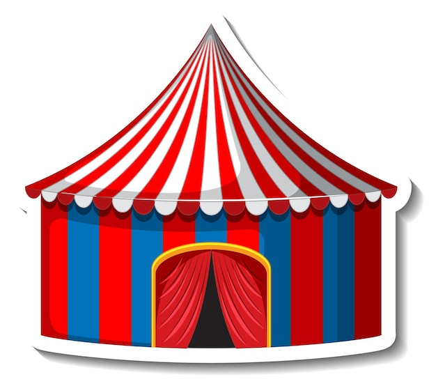 carnival tent template