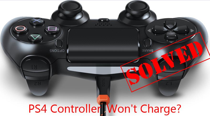 playstation 4 controller not charging