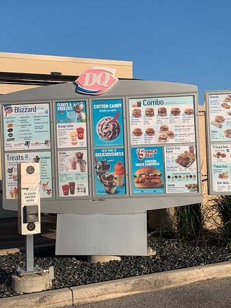 dairy queen menu canada