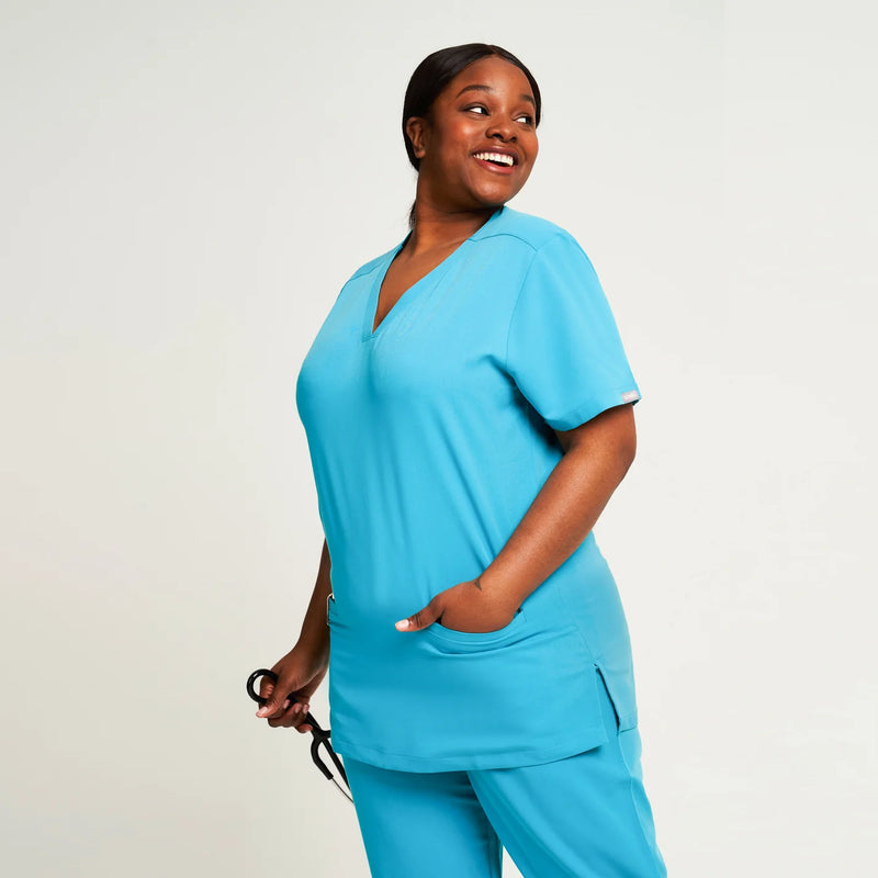 stretchy scrubs plus size