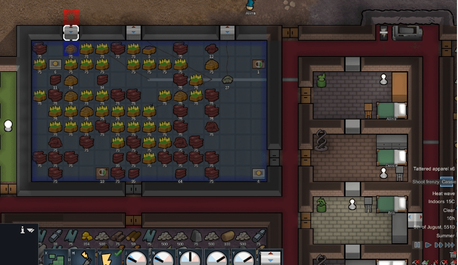 rimworld heat wave