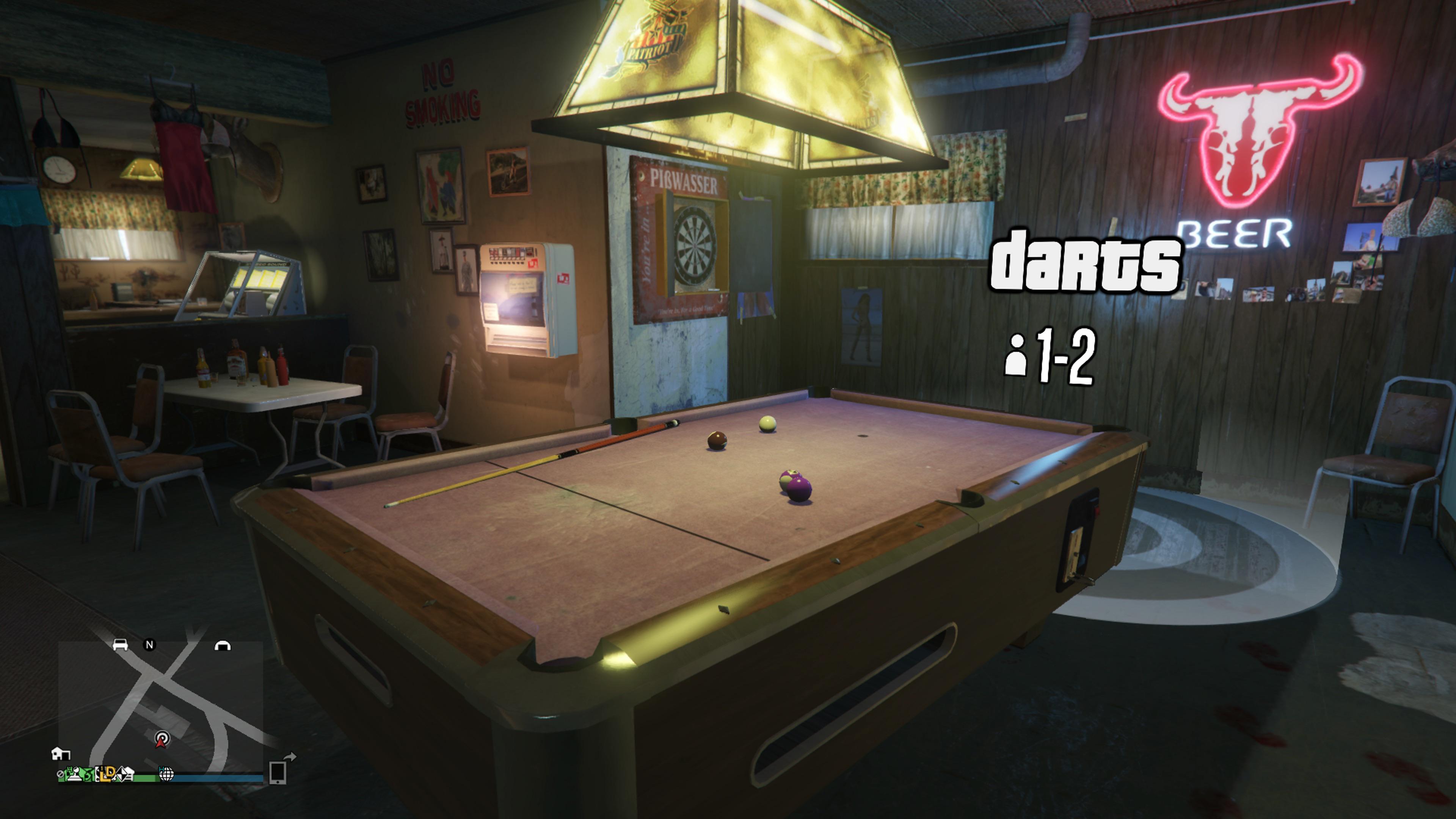 can you play pool in gta 5