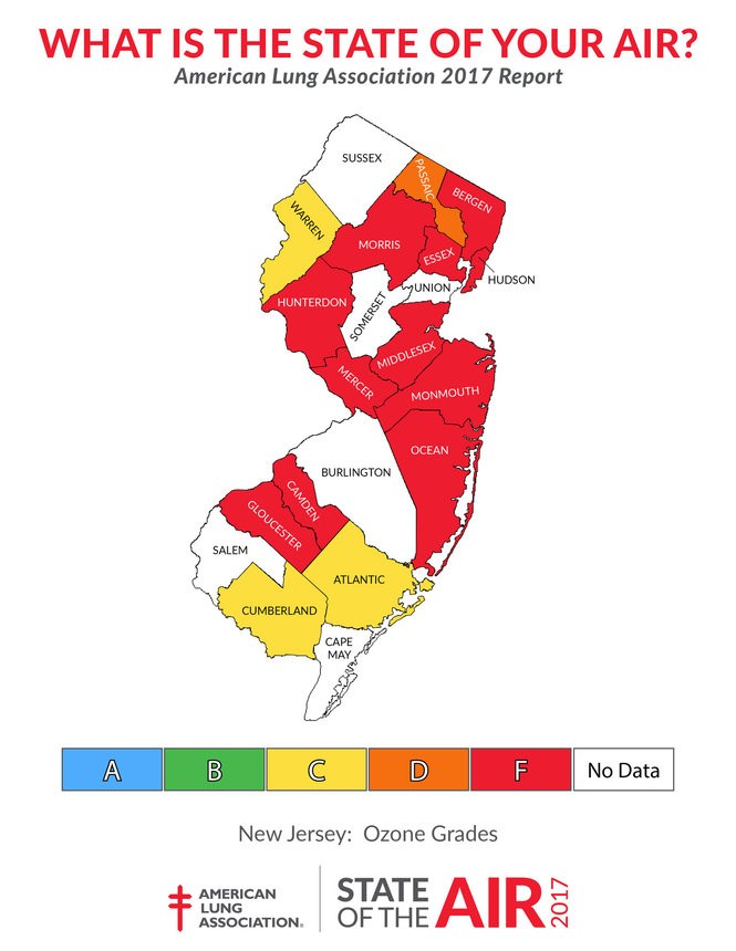 air quality for tomorrow nj