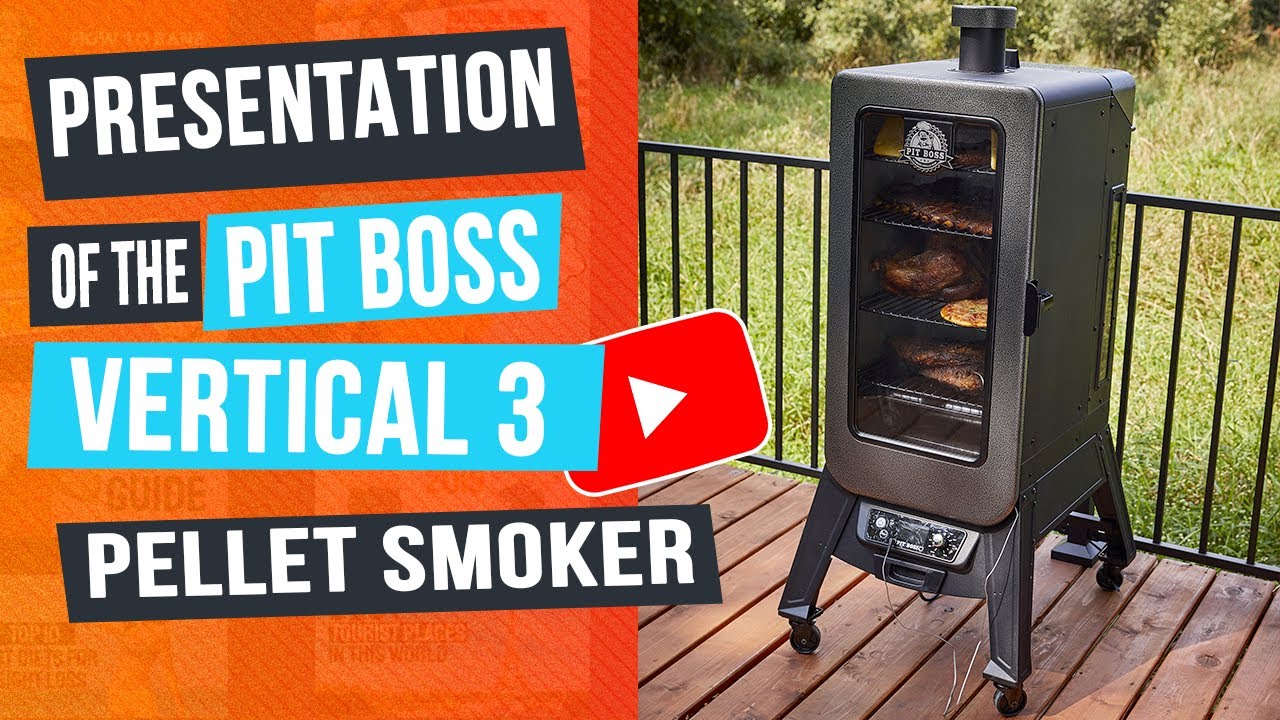 pit boss 3 series vertical pellet smoker