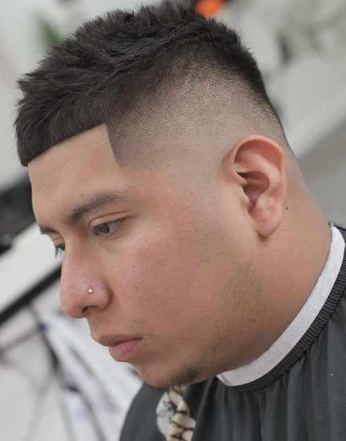 haircuts for fat faces male