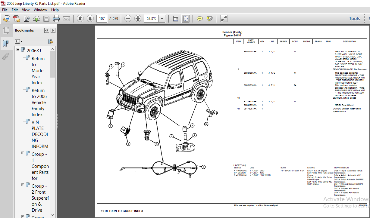 2006 jeep liberty owners manual pdf