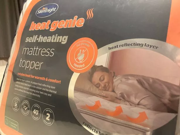 silentnight heat genie mattress topper