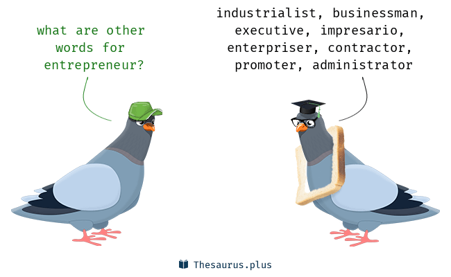 entrepreneur thesaurus