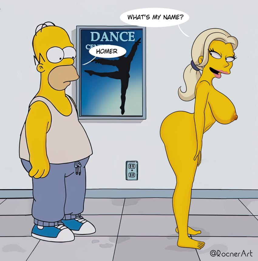 nude the simpsons