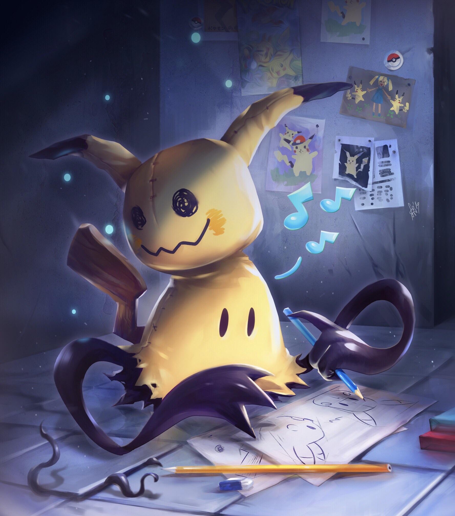 mimikyu fanart