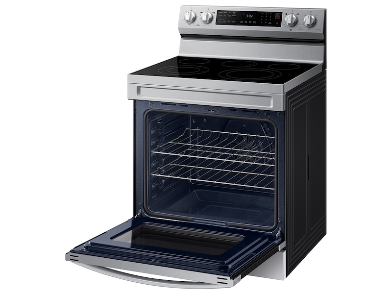 samsung electric range steam clean