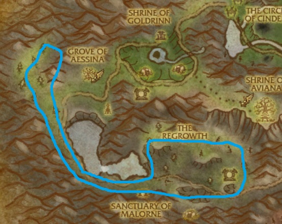 mount hyjal location