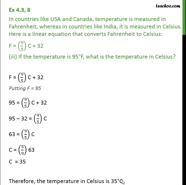 63 degrees fahrenheit in celsius