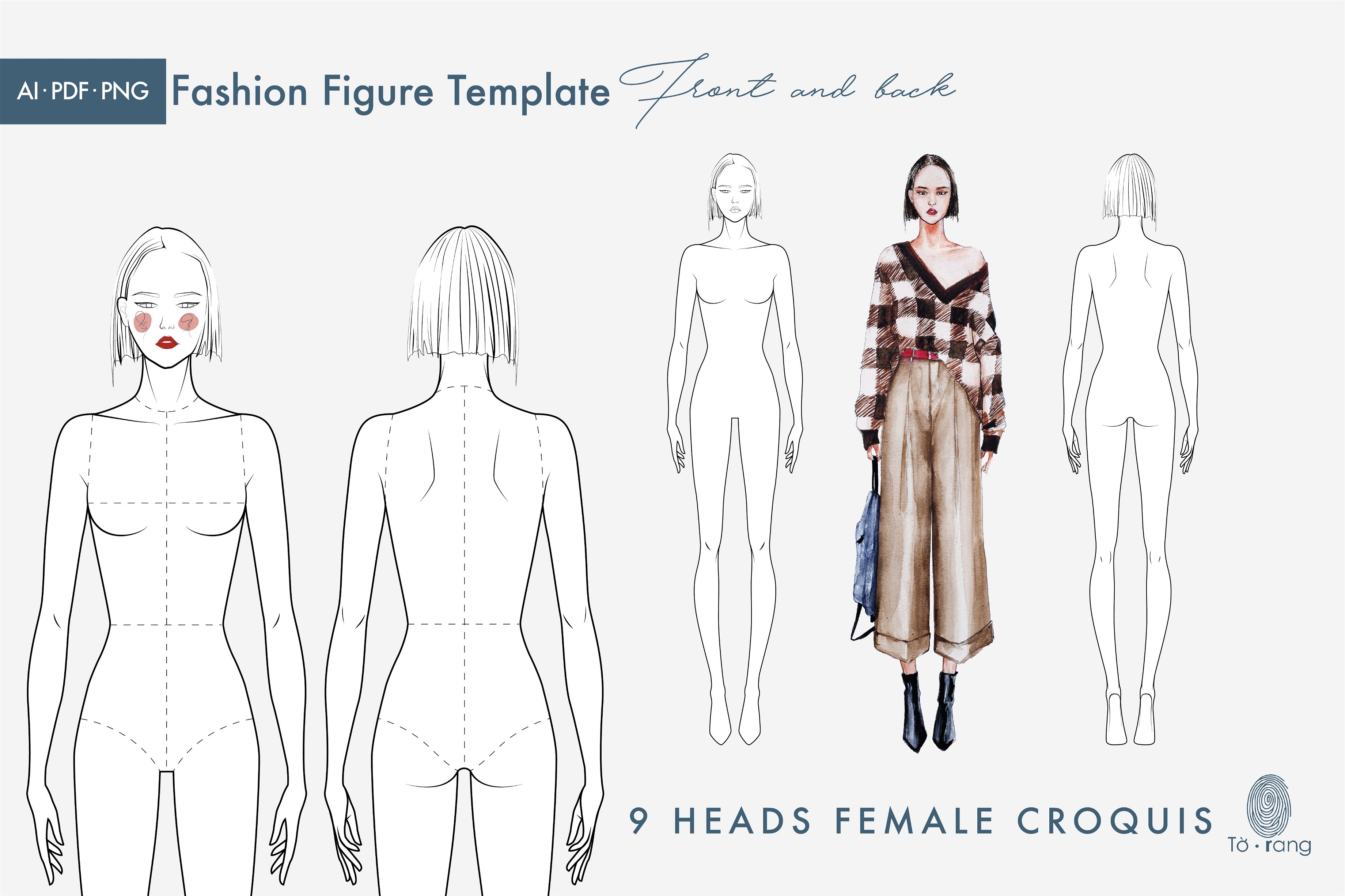 fashion female template