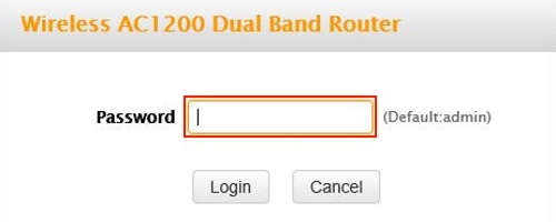 tenda ac1200 default password