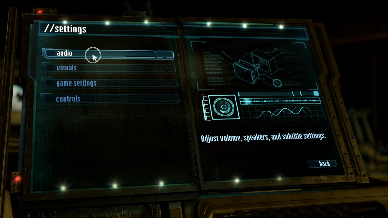 dead space remake change language