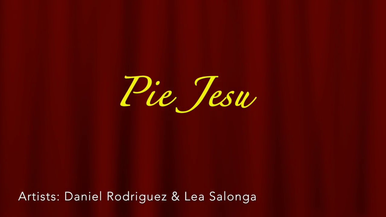 pie jesu definition