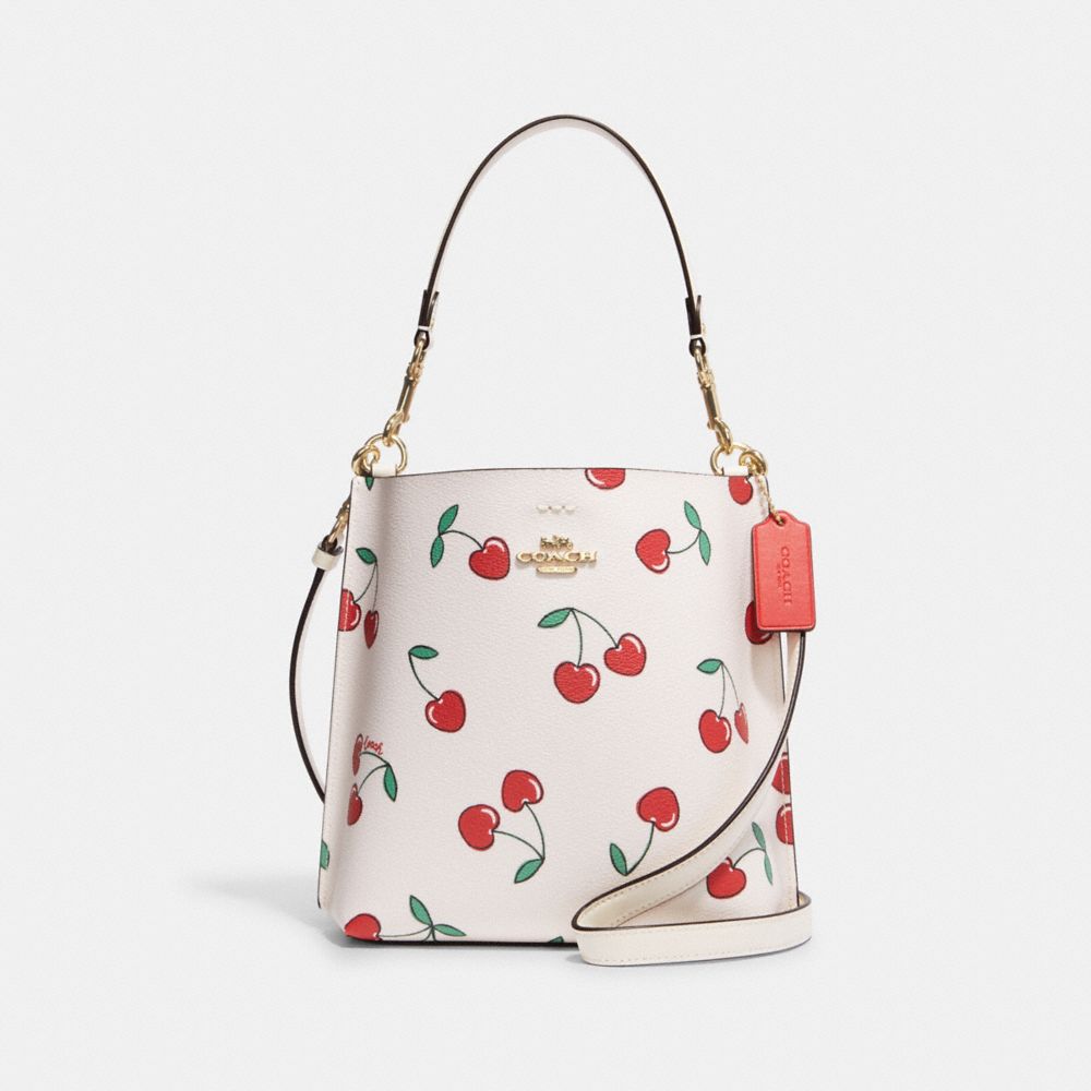 coach bag cherry