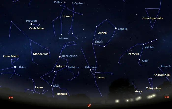 night sky map tonight