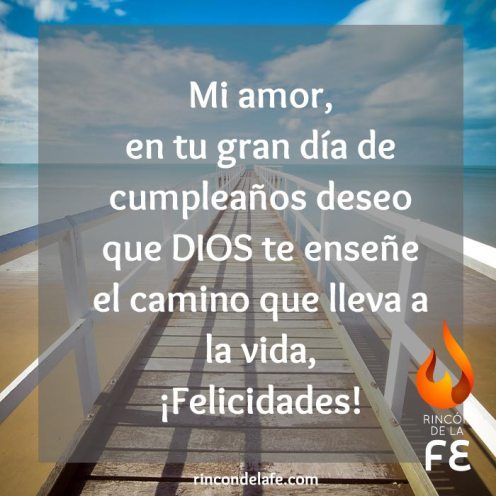 feliz cumpleaños esposo frases cristianas