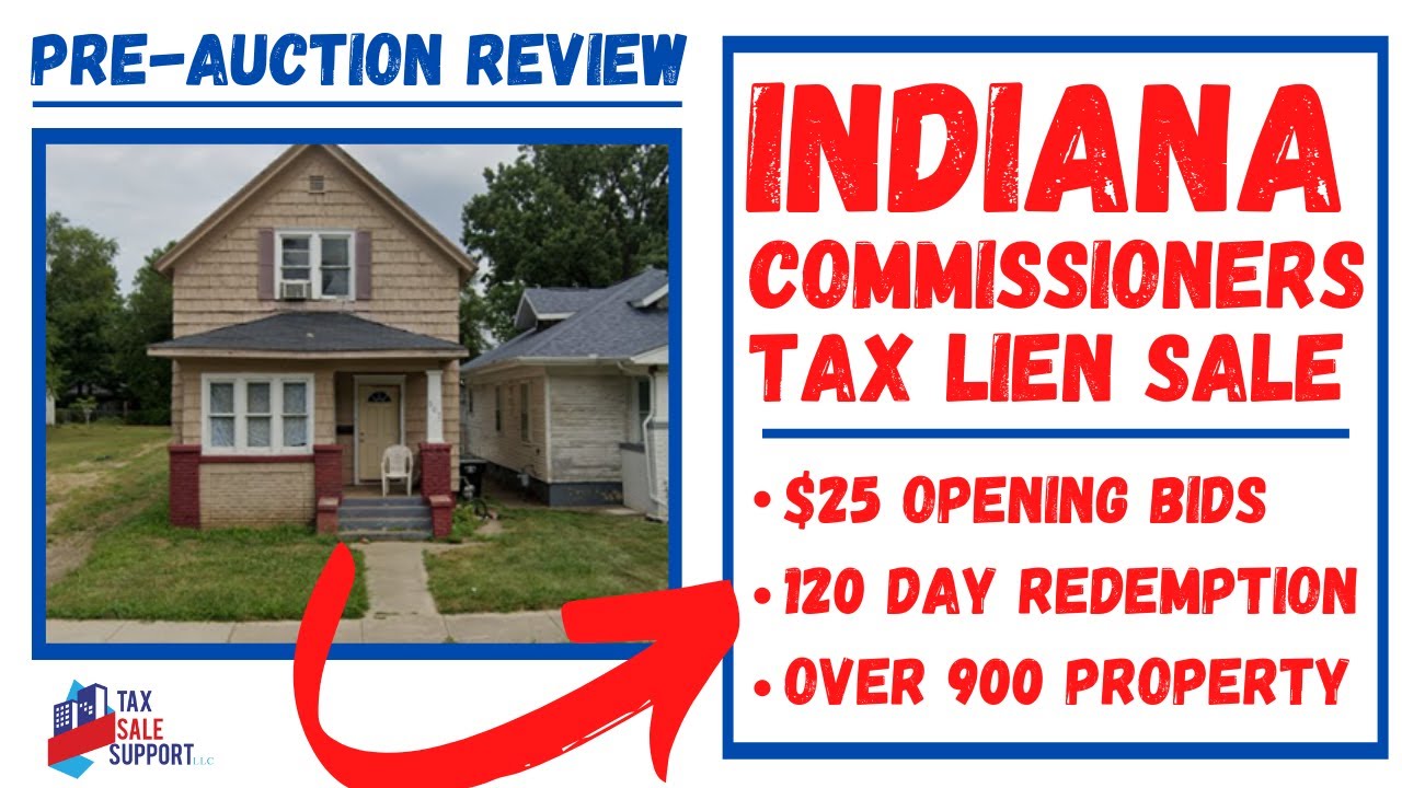 lake county indiana commissioners tax sale 2023