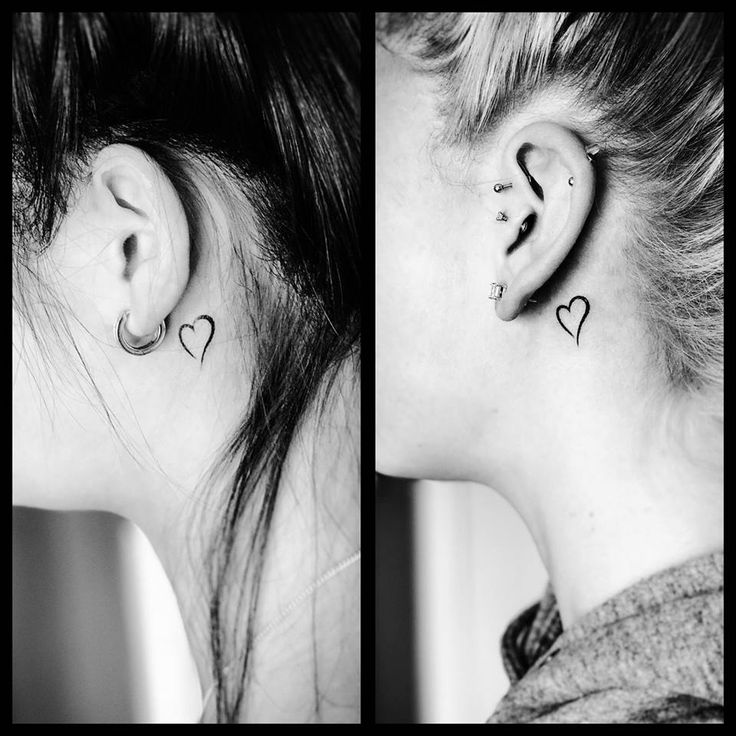 glasses tattoo behind ear meaning