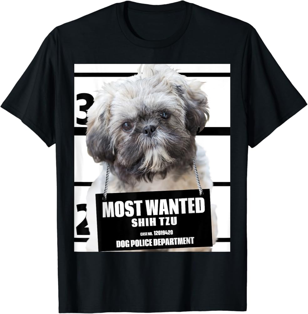 shih tzu t shirts