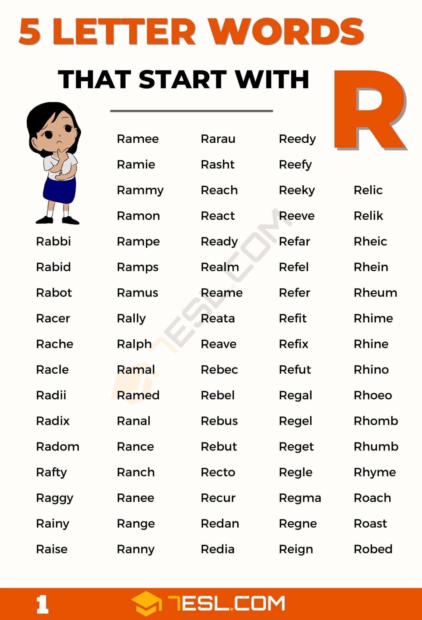 five letter words that begin with ro