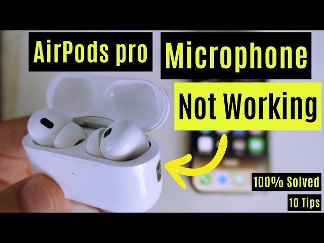 airpod pro sound muffled