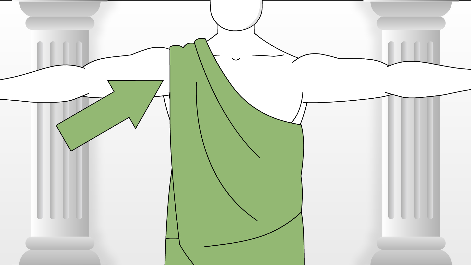 how to tie a sheet into a toga